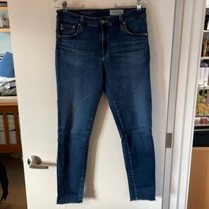 AG The Farrah Skinny Ankle high rise skinny ankle jean